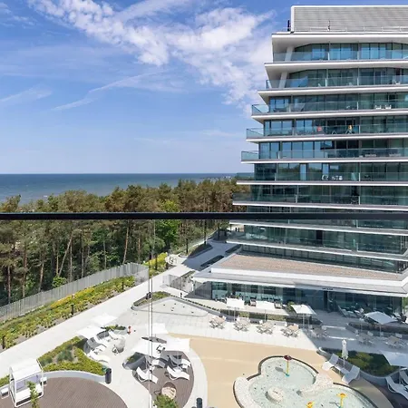 アパート Cristallo Luxury & - Sea View By Renters Prestige ミエンジズドロイェ